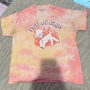 Spencer's Tie-Dye Tee with Graphic Design